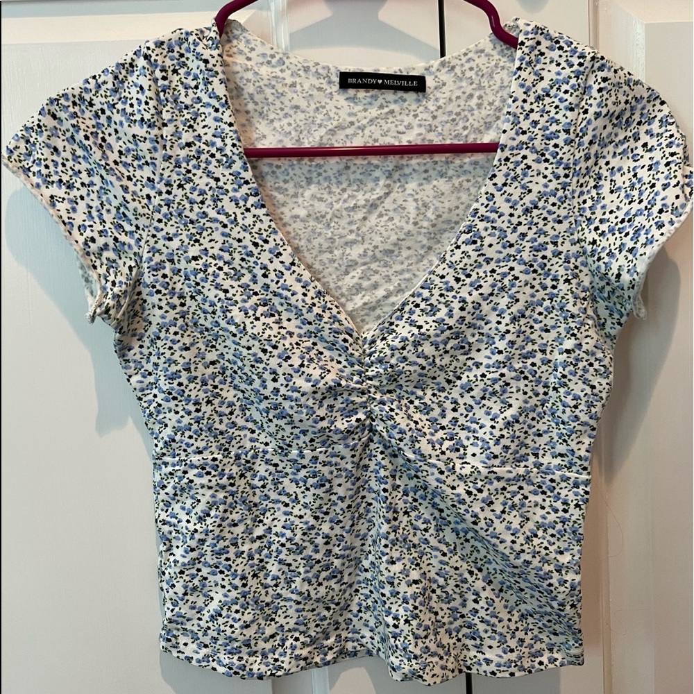Brandy Melville floral top